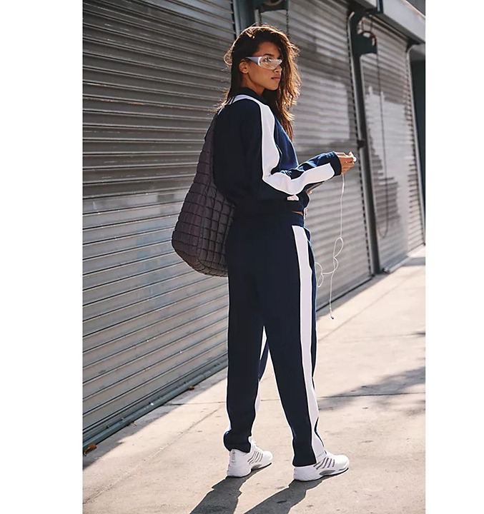 New Free People Play Marker Set Womens M Track Suit Athleisure Gorpcore Sporty