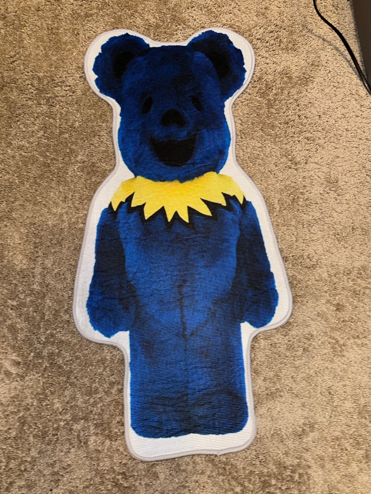Custom Grateful Dead Bear Doormat