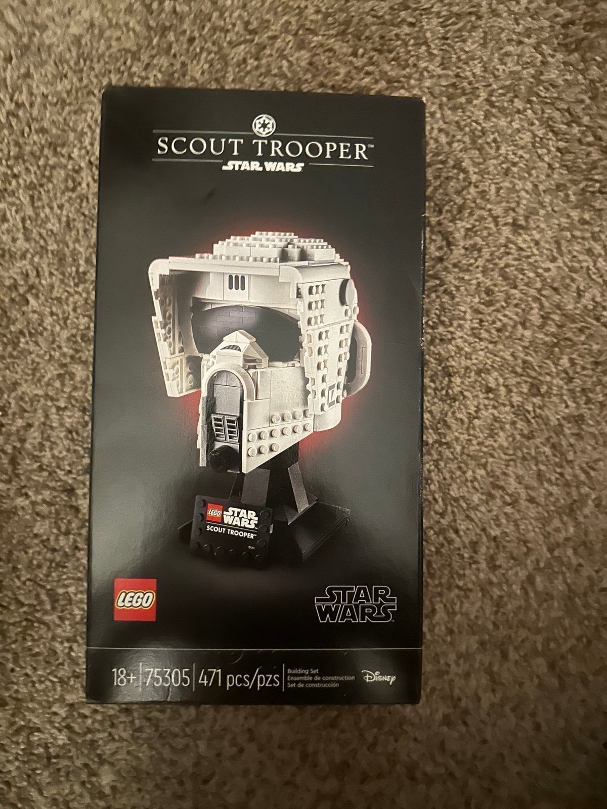 Star Wars 75305 scout trooper helmet Brand new