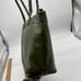 Patricia Nash Convertible Leather Mallory Tote Soft Olive