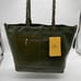 Patricia Nash Convertible Leather Mallory Tote Soft Olive