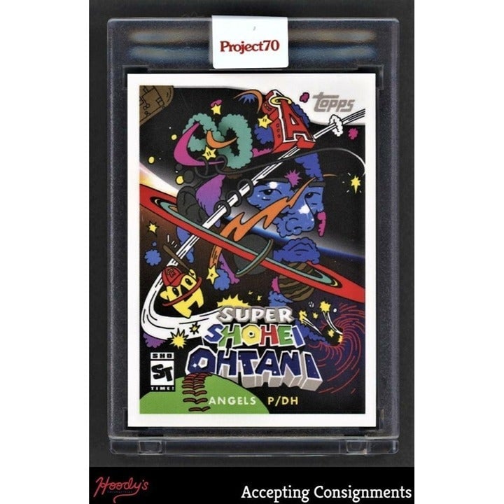 2021 Topps Project 70 #483 Shohei Ohtani by Ermsy ANGELS PR /8,604