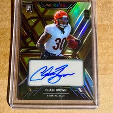 Chase Brown Cincinnati Bengals Wildchrome Rookie Card 2/2