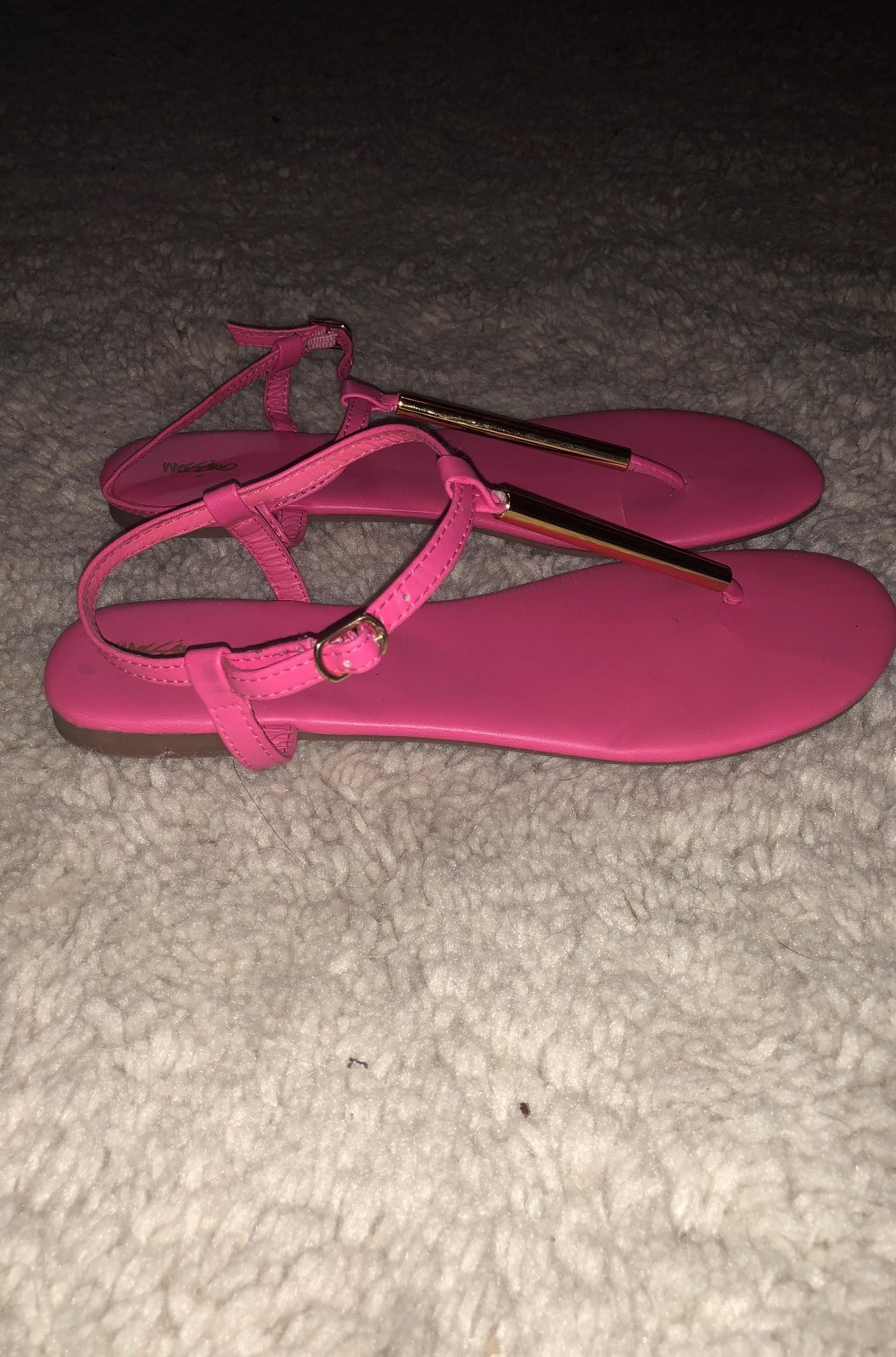 Bright Pink Sandals