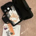 Glarry Black Clarinet 17 Keys Flat B with Two Mouthpiece Connecter