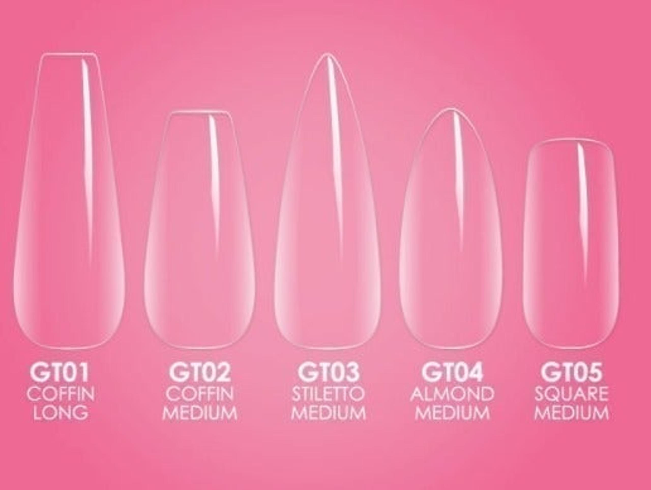 NEW! Kiara Sky GELLY Tips DUO BUNDLE COFFIN + Square Trial Pack & GIFT! 20 nails