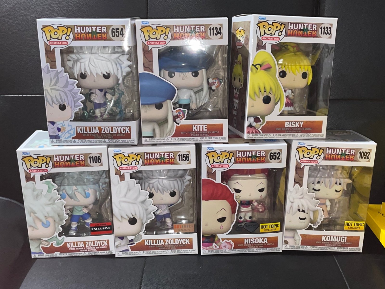 Hunter X Hunter Set Anime Funko Pop