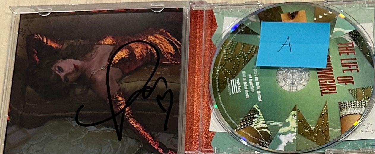 Taylor Swift The Life Of A Showgirl Signed Photo 2
