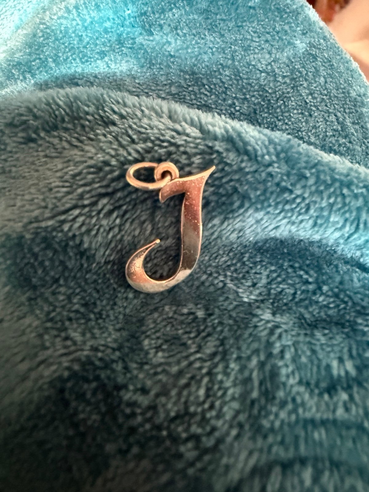James Avery: Large Script J Retired Pendant