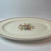 1940's Vintage Floral Edwin M Knowles China Co. 15 1/2 Oval Platter Gold Edge