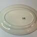 1940's Vintage Floral Edwin M Knowles China Co. 15 1/2 Oval Platter Gold Edge