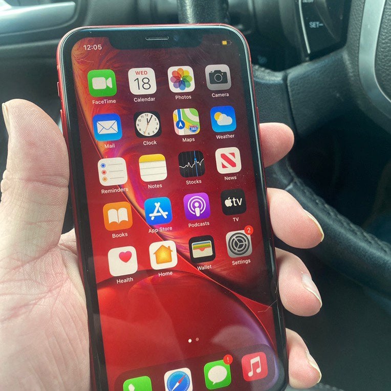 iPhone XR (Product)Red 64 gigabytes