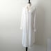 Neiman Marcus Womens Longline Shirt Dress Embroidered Midi White Floral Medium
