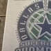 Dallas cowboys super bowl tile 11 3/4 x 11 x 3/4