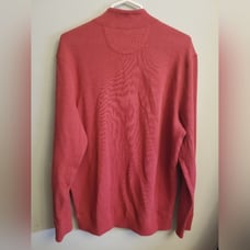 Cremieux Red Pullover Sweater size M