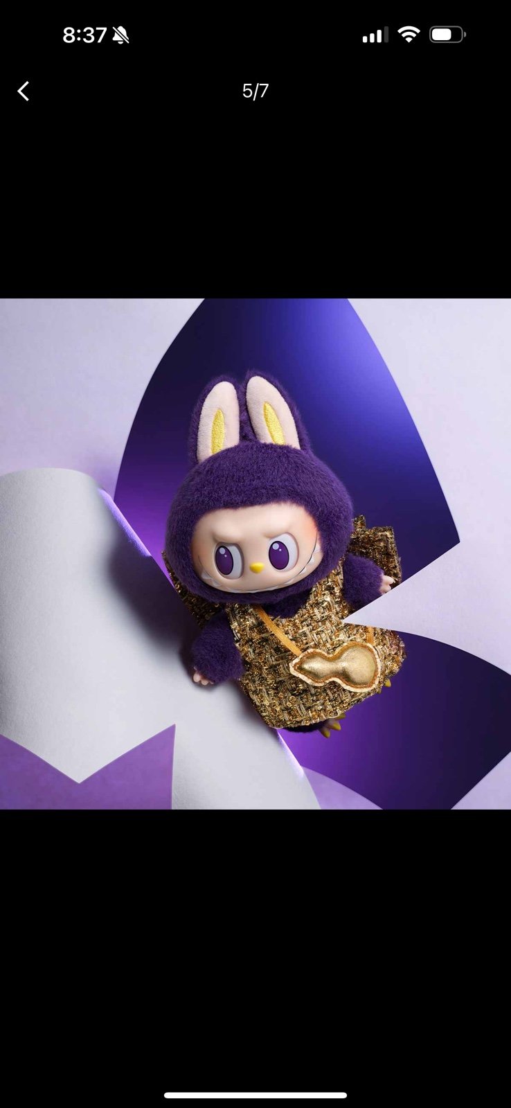 LABUBU * PRONOUNCE - WINGS OF FORTUNE Vinyl Plush Hanging Card