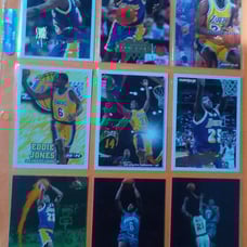 Eddie Jones NBA Basketball Card Lot #3