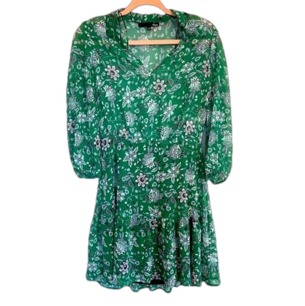 ETAM Green Floral Dress