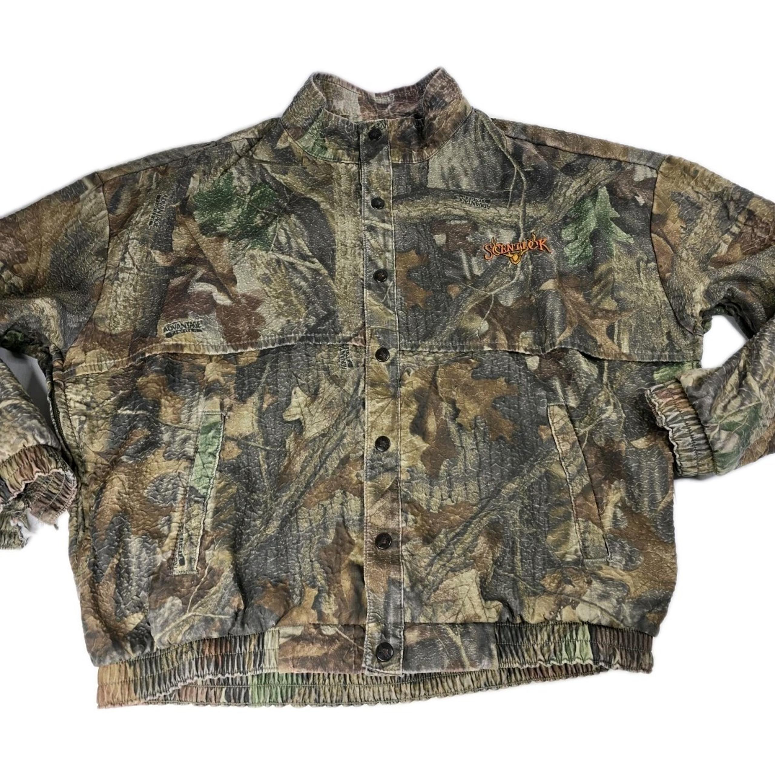 Vintage SCENT-LOK Full Season Men's Advantage Timber Hunting Jacket Size L Large