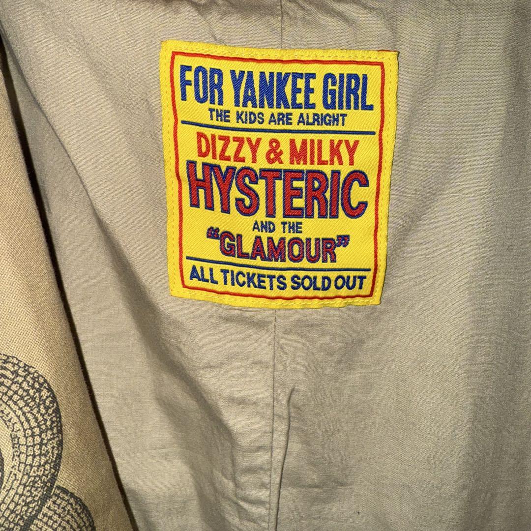 ジャケット・アウター HYSTERICS HYSTERIC GLAMOUR MODS COAT Hysteric Glamour Mods Coat