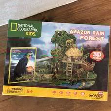 National Geographic kids 3-D puzzle rainforest