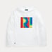 Men's Polo Ralph Lauren Logo Red Hooded Sweatshirt Long Sleeves Size Large