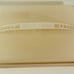 Vintage Tupperware 9x13 Rectangular Sheet Cake Carrier w/ Handle #624 Gold Clear