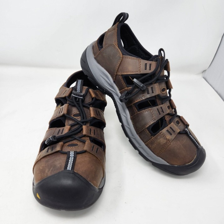 Keen Utility Steel Toe Black Low Non Slip Work Shoe Sandal Mens Size 10 US 43 EU