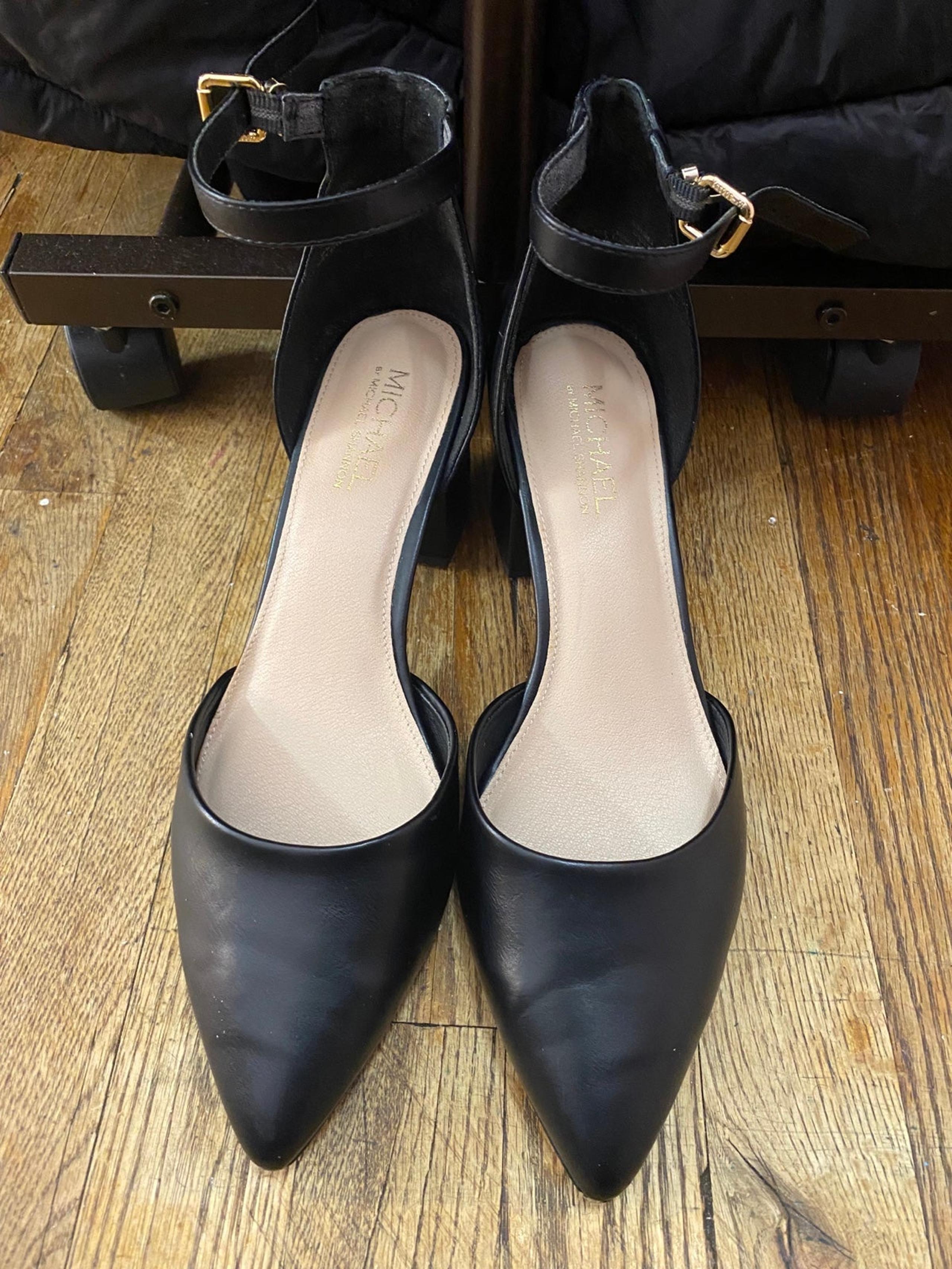 MICHAEL BY MICHAEL SHANNON WOMENS CAILY PUMP - BLACK (WOMEN’S 11)