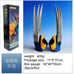 33CM X-Men Origins: Wolverine Claw Glove Movie style toy Deadpool Figurine Model