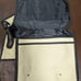 Brown messenger bag [D] Interesting bag Optical illusion bag Shoulder bag