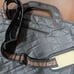 Brown messenger bag [D] Interesting bag Optical illusion bag Shoulder bag