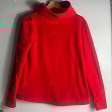 Tuckernuck Dudley Stephens Park Slope Vello Fleece Pullover Red Size Small