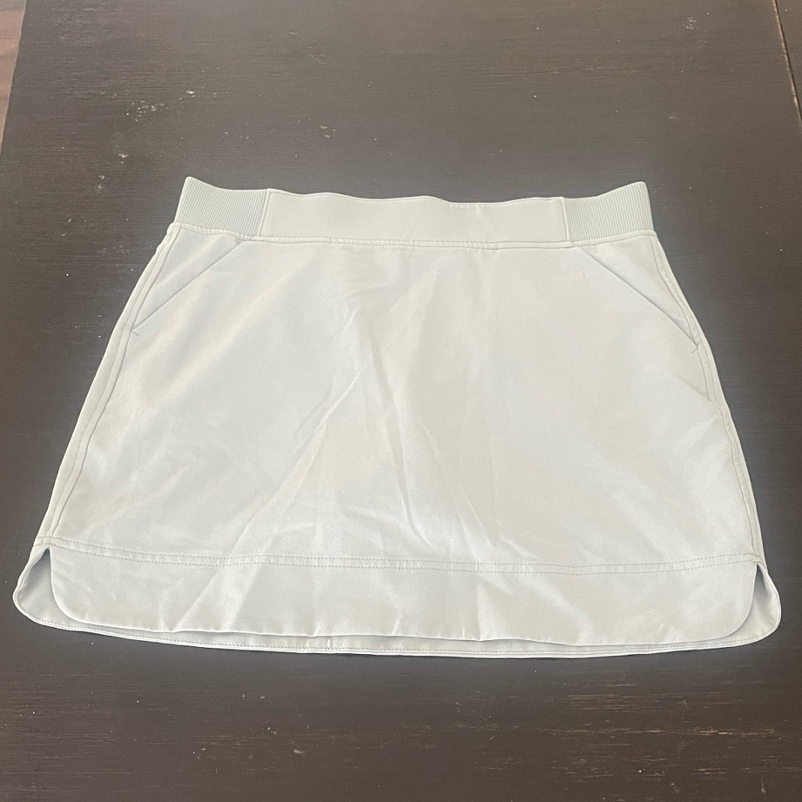 32 Degrees light blue Skater Mini Skirt