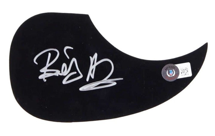 Billy Bob Thornton Signed 4 H x 7 L Guitar Pick Guard (Beckett)-Free Shipping