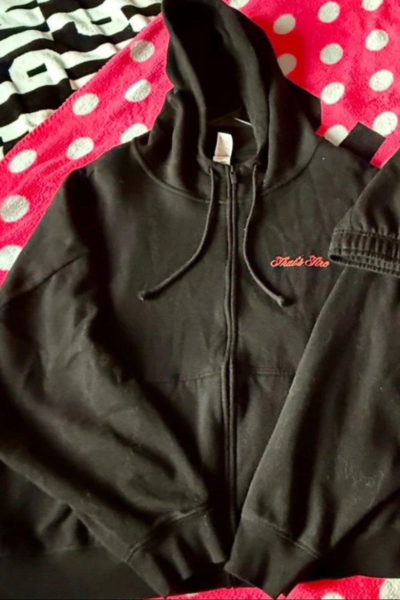 VS PINK Limited Edition Black Vday set Full Zip Hoodie
