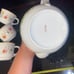 Tea pot and cups set
