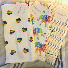 Christian siriano pride hand towels 3 2p