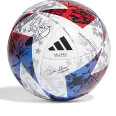 Adidas MLS OFFICIAL Match Ball 2023 24 Game Ball White Red Soccer HT9026 Size 5