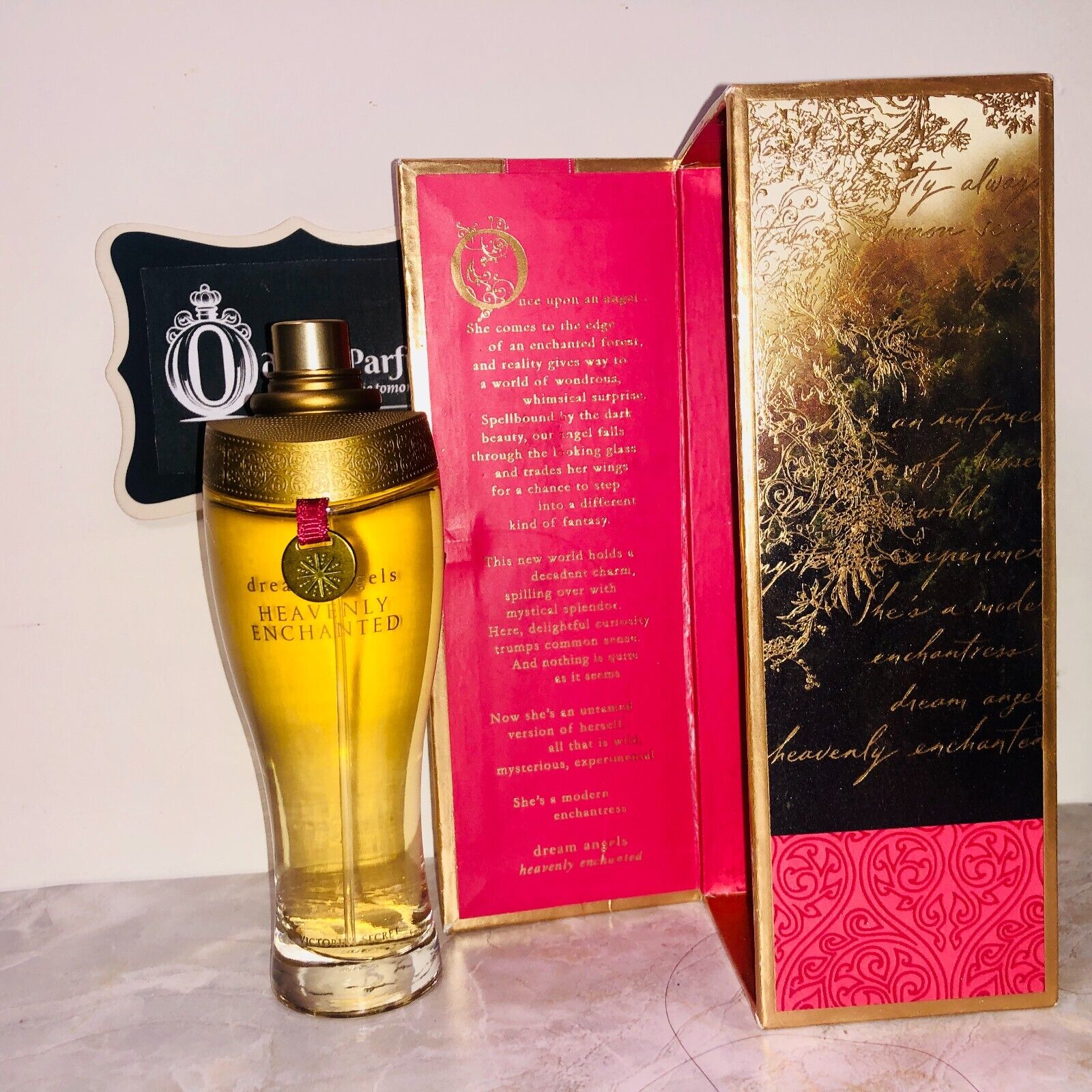 HEAVENLY ENCHANTED Perfume Victoria's Secret Dream Angels EDP 2.5 oz No Cap RARE