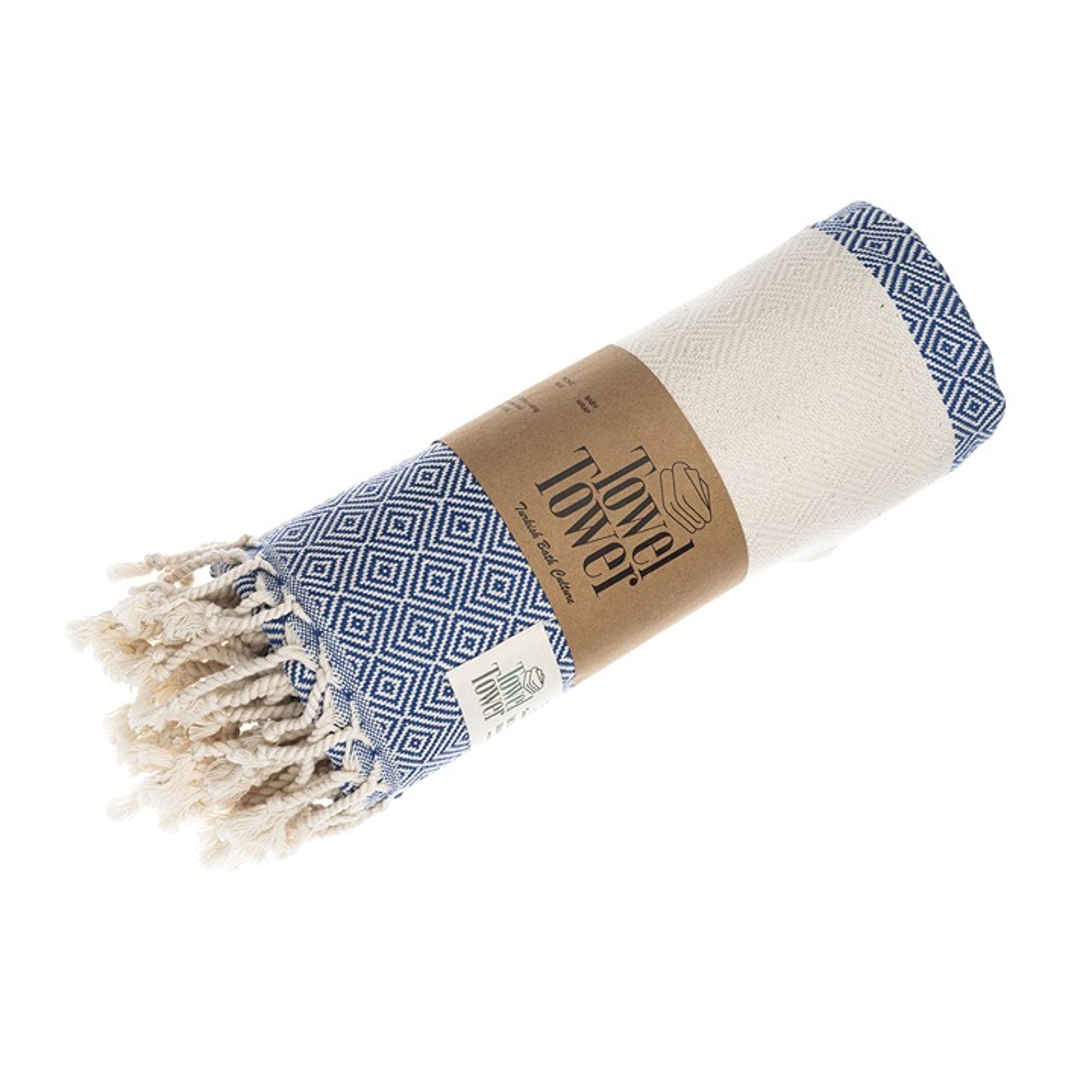 Organic Turkish Bath & Beach Towel- 100% Cotton- Oversized (73X37), Lightweight