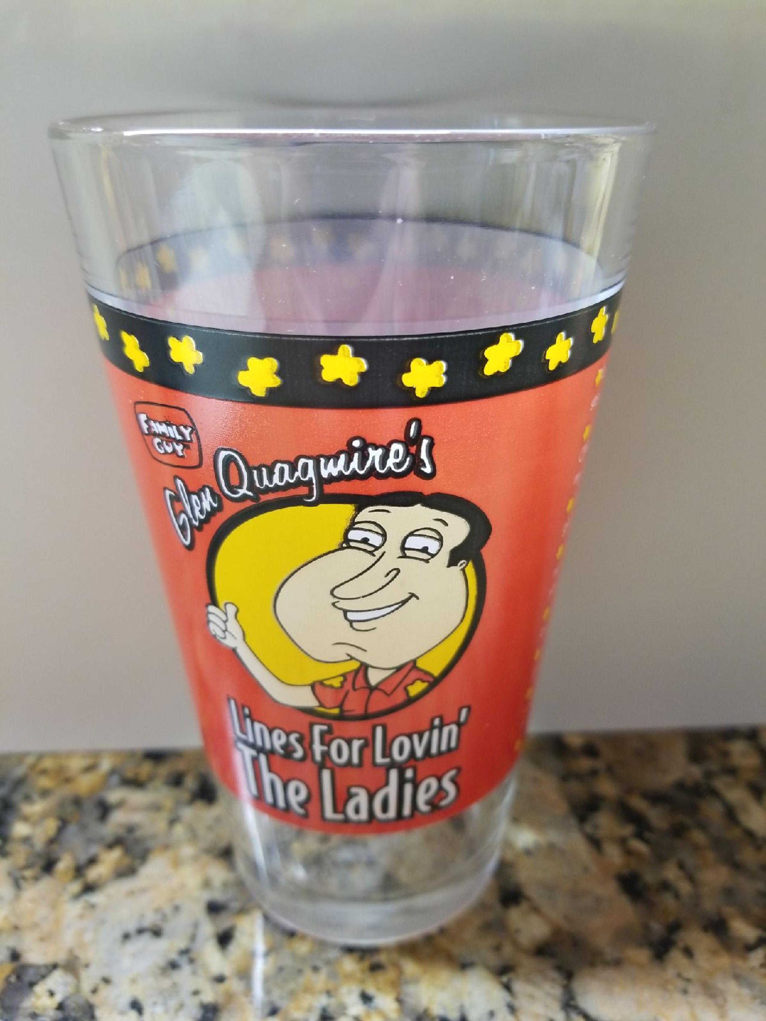 Family Guy Drinking Glass