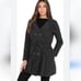 J2 Charcoal Double Breasted Peacoat