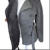 J2 Charcoal Double Breasted Peacoat