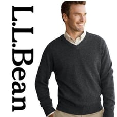 Men's L.L.Bean Lambswool V-Neck Sweater