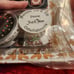 Gingerbread Peace Mouse on tin cross stitch pattern