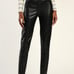 Lulus Black High Waisted Faux Leather Pants