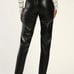 Lulus Black High Waisted Faux Leather Pants