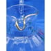Lead Crystal Romanian Handcrafted Colorful Fruit and Floral 10 Cup Pitcher
