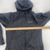 Columbia Womens Jacket Windbreaker Small Black Hooded Full Zip